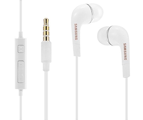 SAMSUNG EHS64 Original In-Ear Auriculares Tapones para Smartphone Clavija Estéreo de 3,5 mm Color Blanco