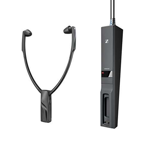 Sennheiser RS 2000 - Auriculares inalámbricos de TV alcance de 50 metros, color negro